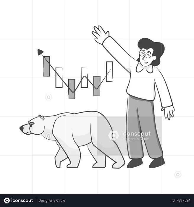 Bear Market  Illustration