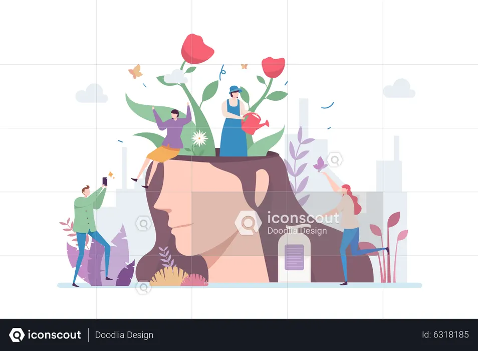 Beautiful Mind  Illustration