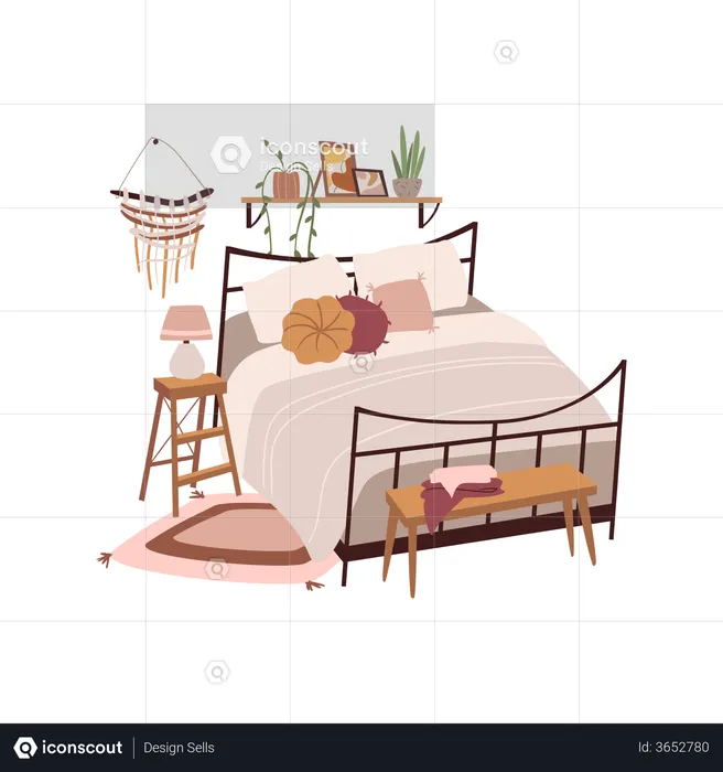 Bedroom  Illustration