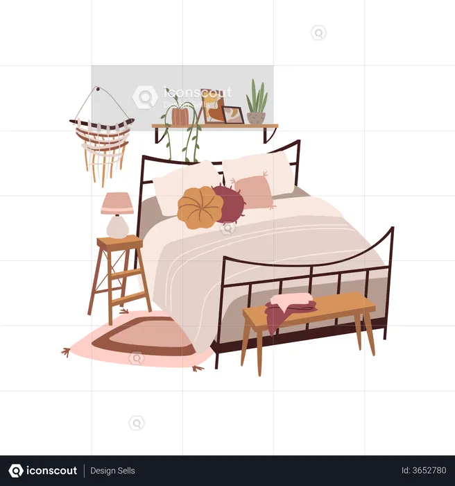 Bedroom  Illustration