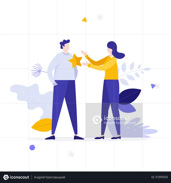Best employee  Illustration