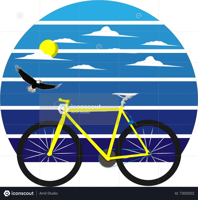 Bicycle  Illustration