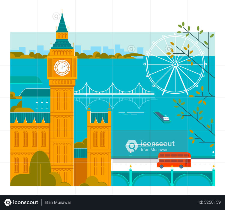 big ben illustration download