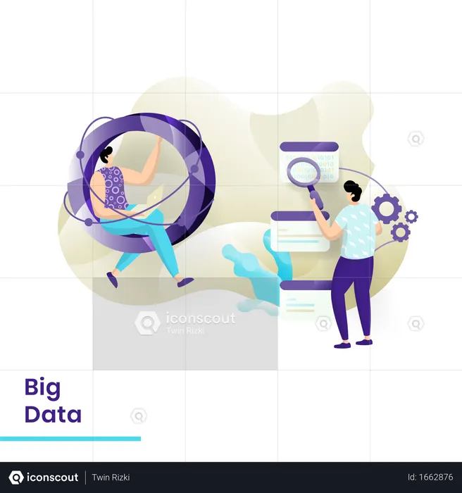 Big Data  Illustration