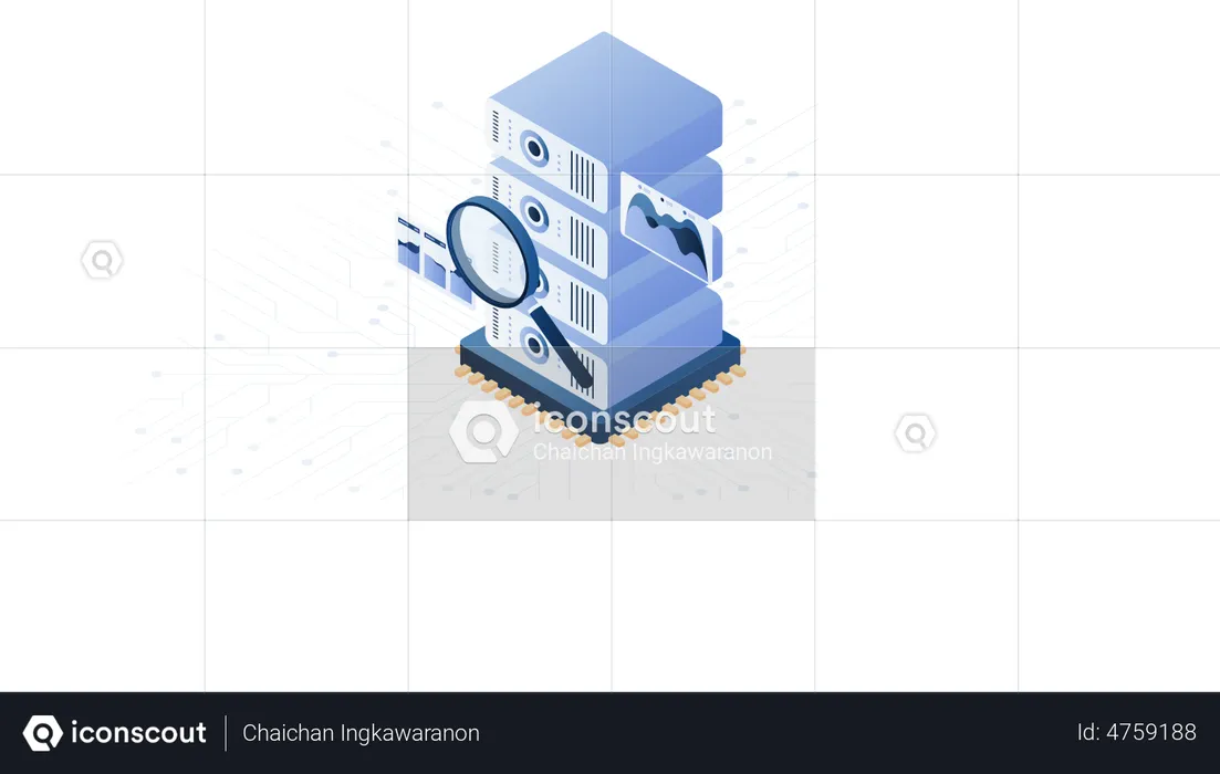 Big Data-Analyse  Illustration