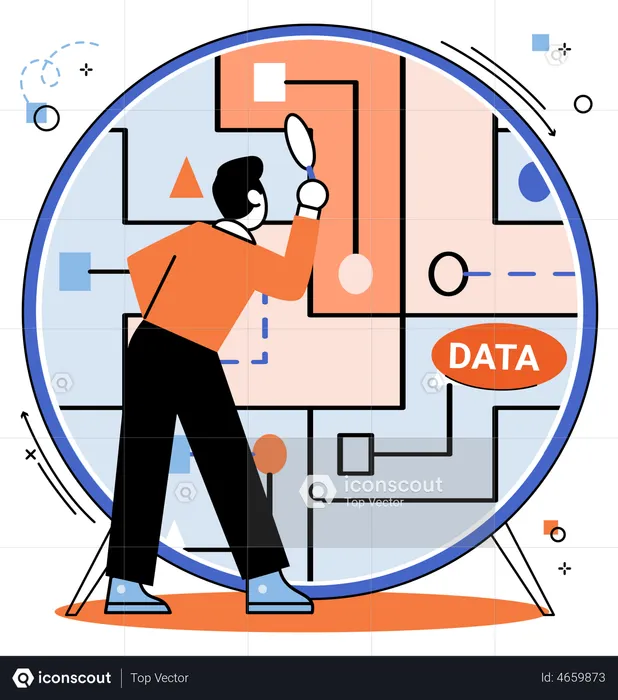 Big data analysis  Illustration
