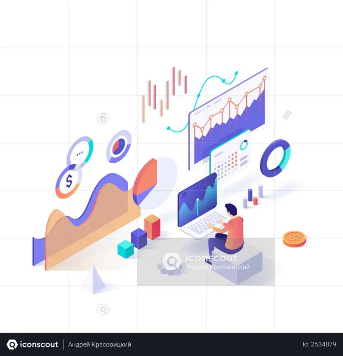 Big data ou analyse boursière  Illustration