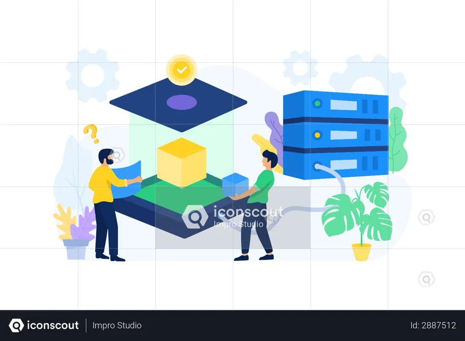 Big Data & Server Testing  Illustration