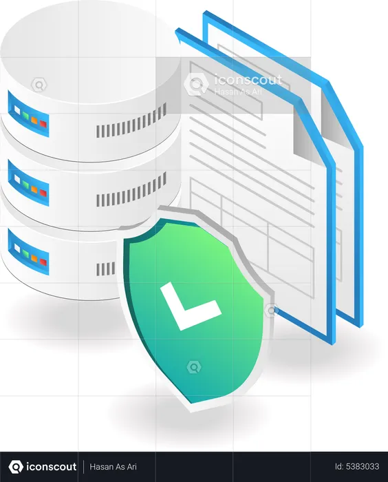 Big data storage security  Illustration