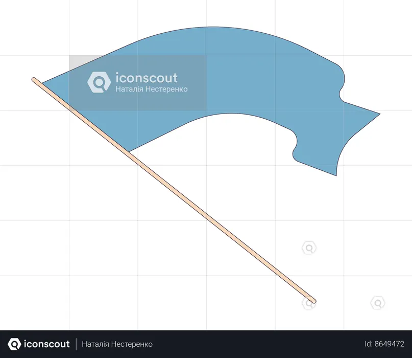 Big waving  Illustration