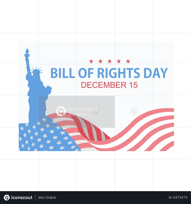 Bill of Rights Day  Illustration