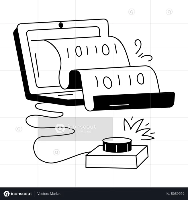 Binary File  Illustration