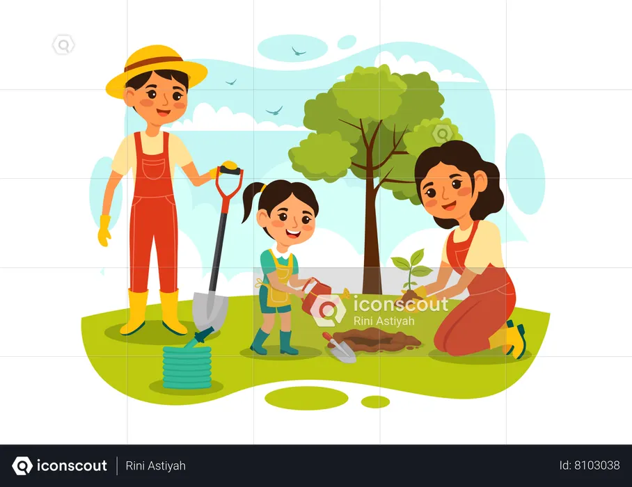 Biodiversity Enhancement  Illustration