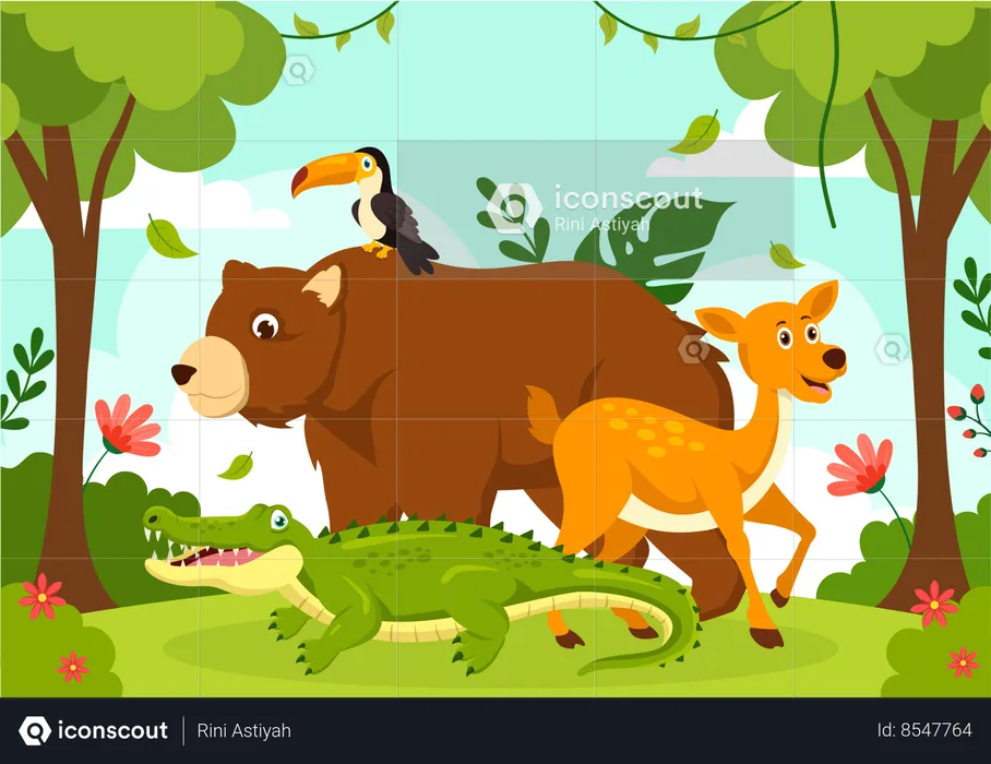 Biodiversity Protection  Illustration