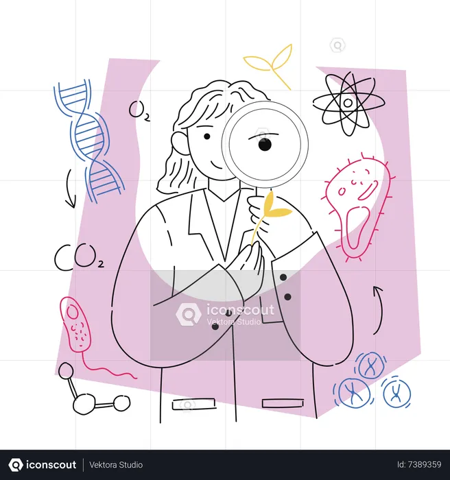 Biological Research  Illustration