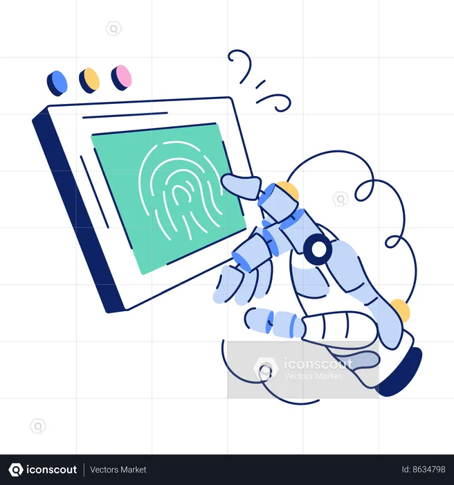 Biometric Identification  Illustration