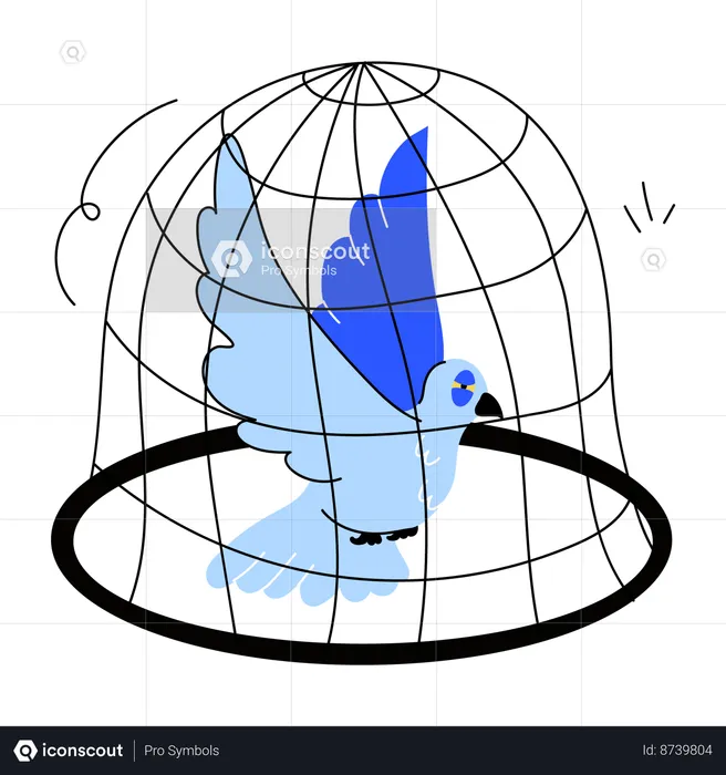 Bird Trap  Illustration
