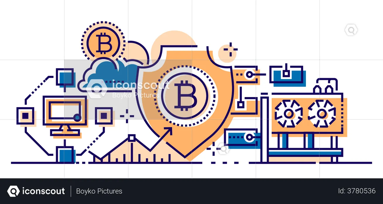 Bitcoin  Illustration