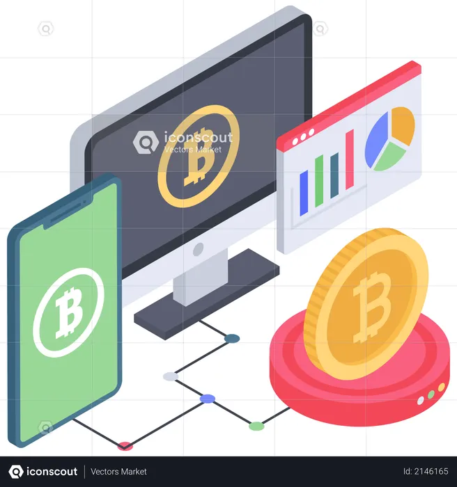 Bitcoin Analytics  Illustration