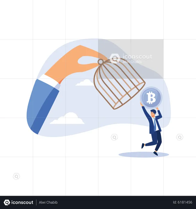 Bitcoin and cryptocurrency regulation  Illustration
