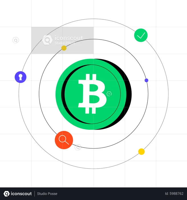 Bitcoin Cycle  Illustration