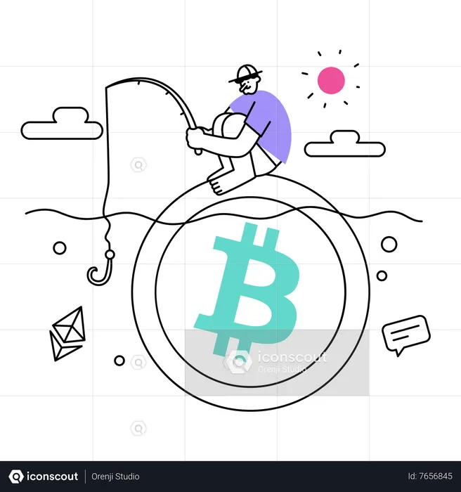 Bitcoin Mining  Illustration