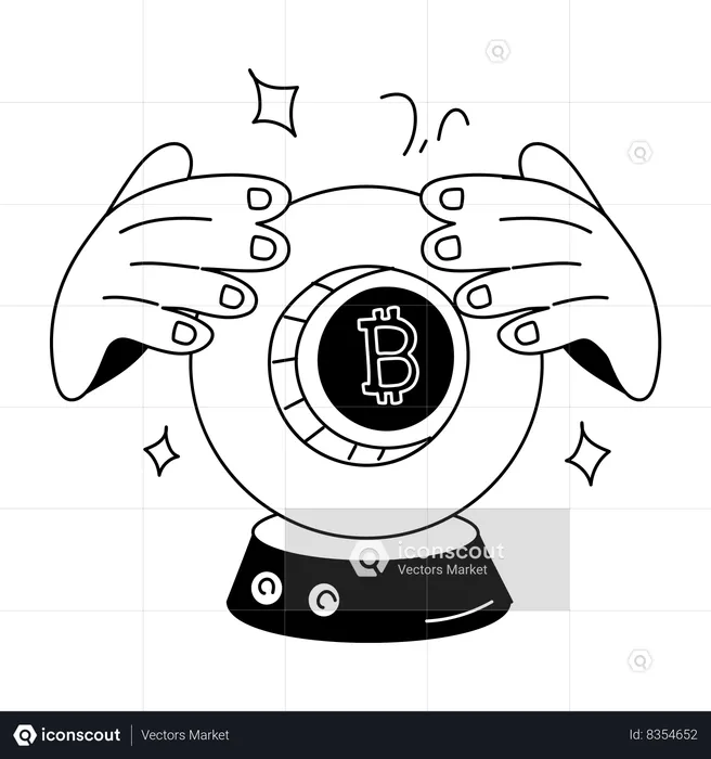 Bitcoin prediction  Illustration