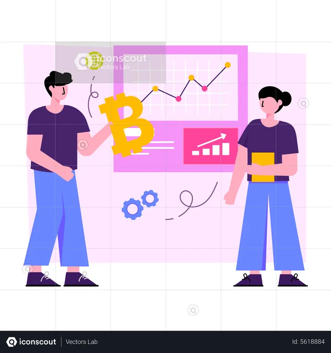 Bitcoin Presentation  Illustration