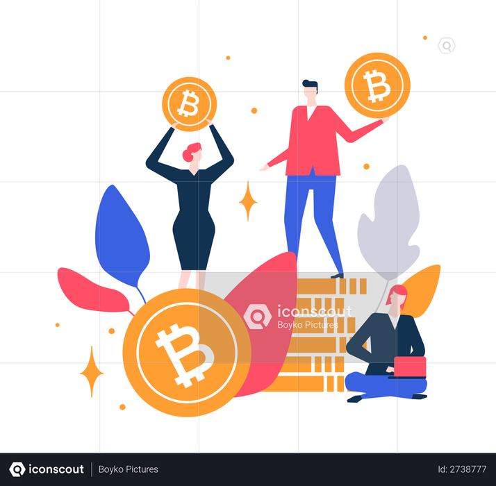 Bitcoin Trading Illustration