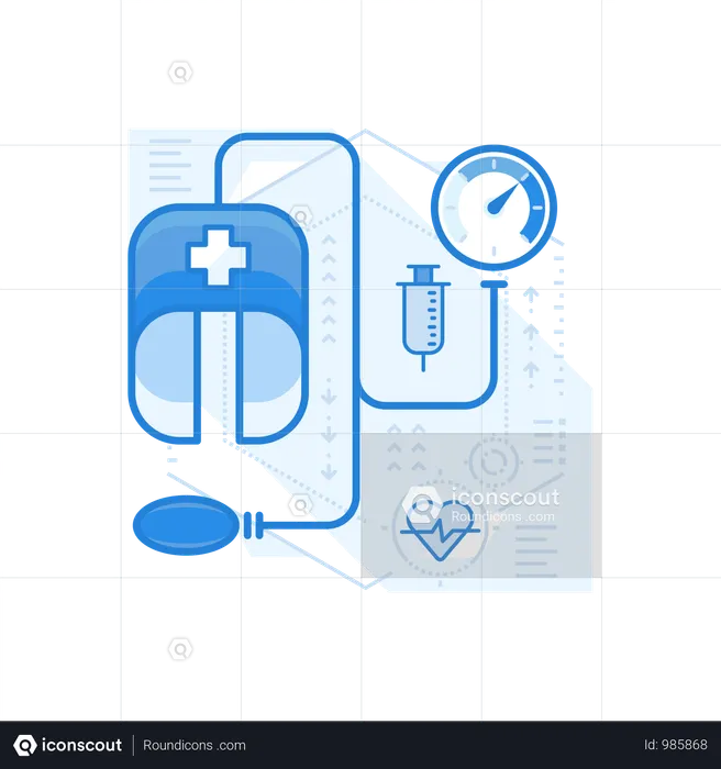 Blood Pressure  Illustration