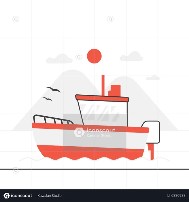 Boat  Illustration