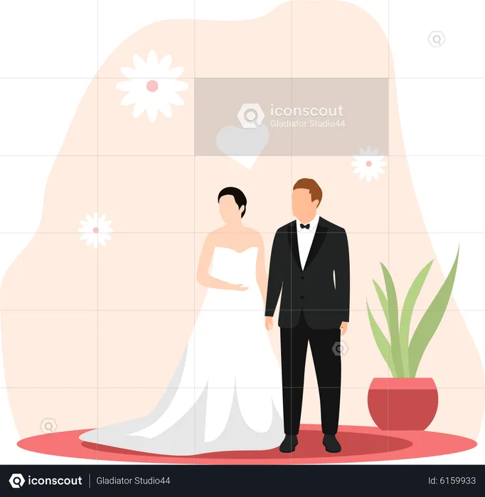 Boda  Ilustración