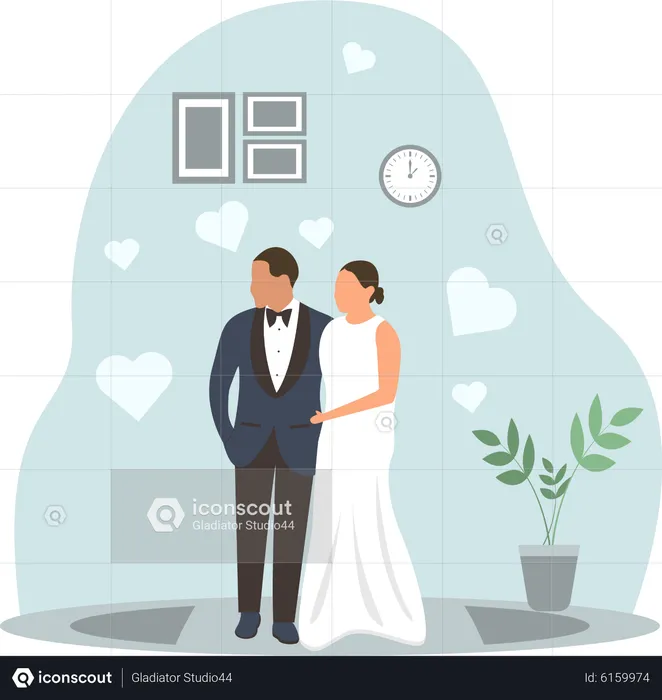 Boda  Ilustración