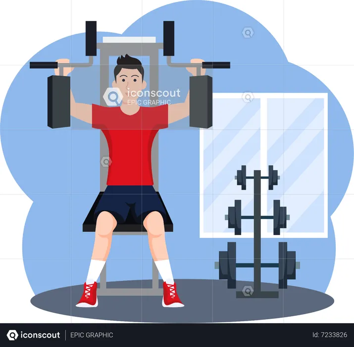Bodybuilding  Illustration