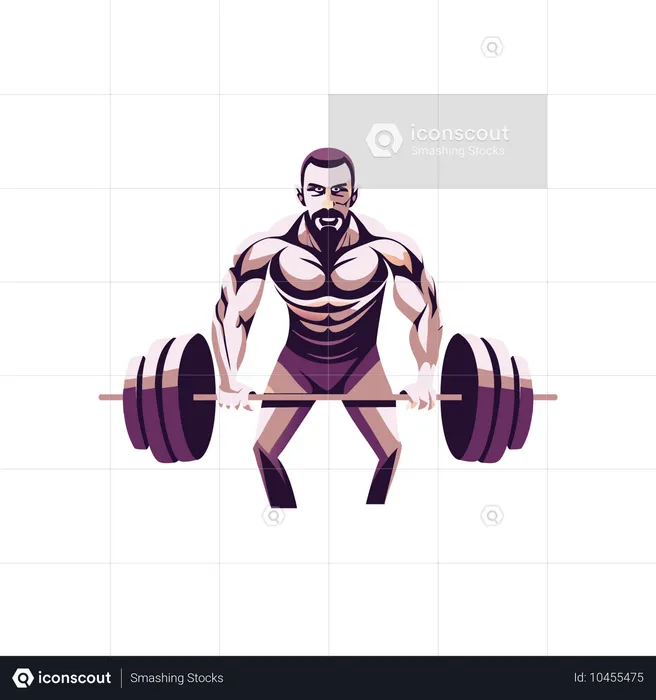 Bodybuilding  Illustration