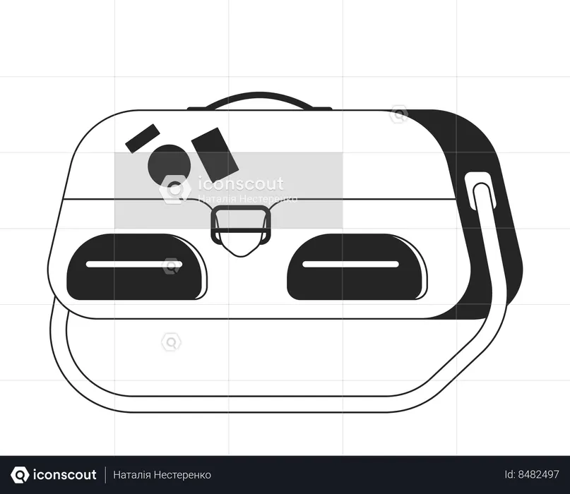 Bolsa de viagem  Ilustração