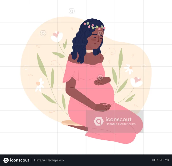 Boost mental health in pregnancy  Illustration