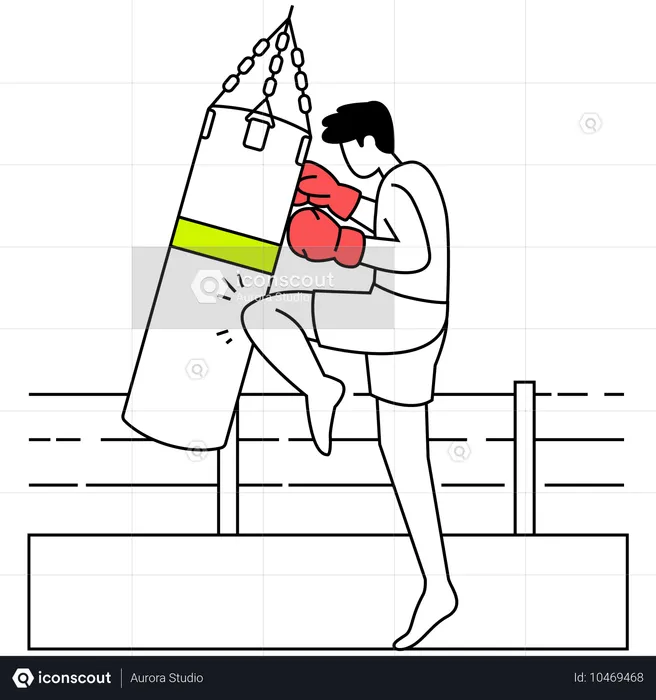 Boxspieler  Illustration