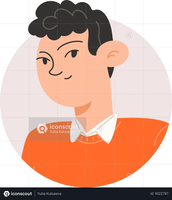 Boy Avatar  Illustration