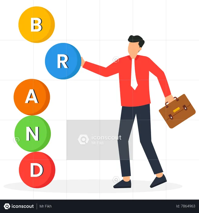 Brand awareness  Illustration