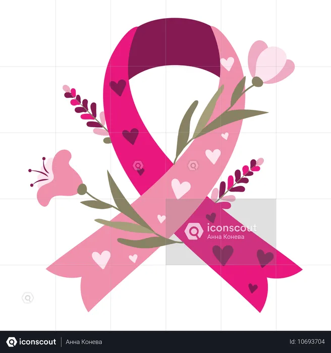 Breast Cancer  Illustration