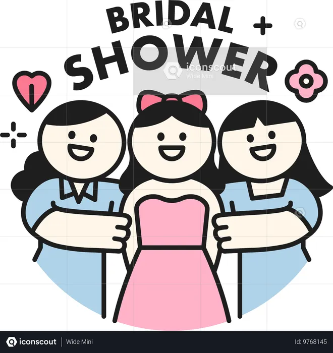 Bridal Shower  Illustration