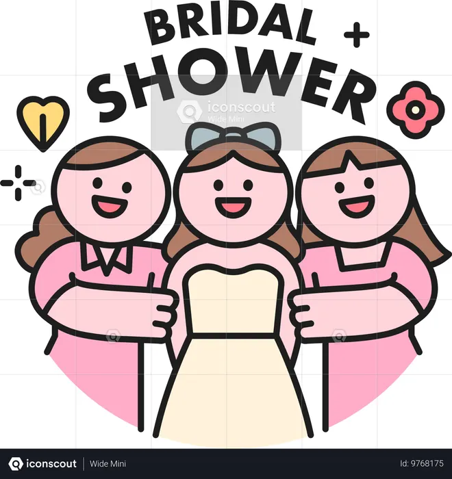 Bridal Shower  Illustration