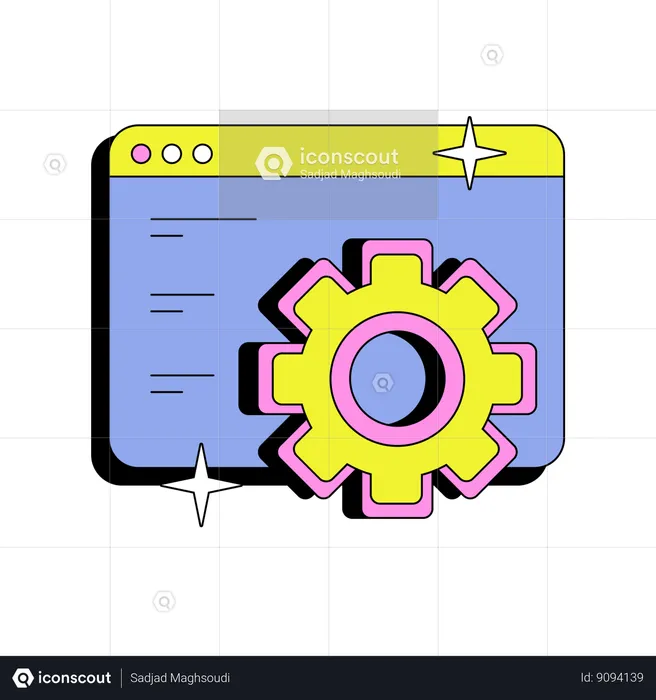 Browser settings  Illustration