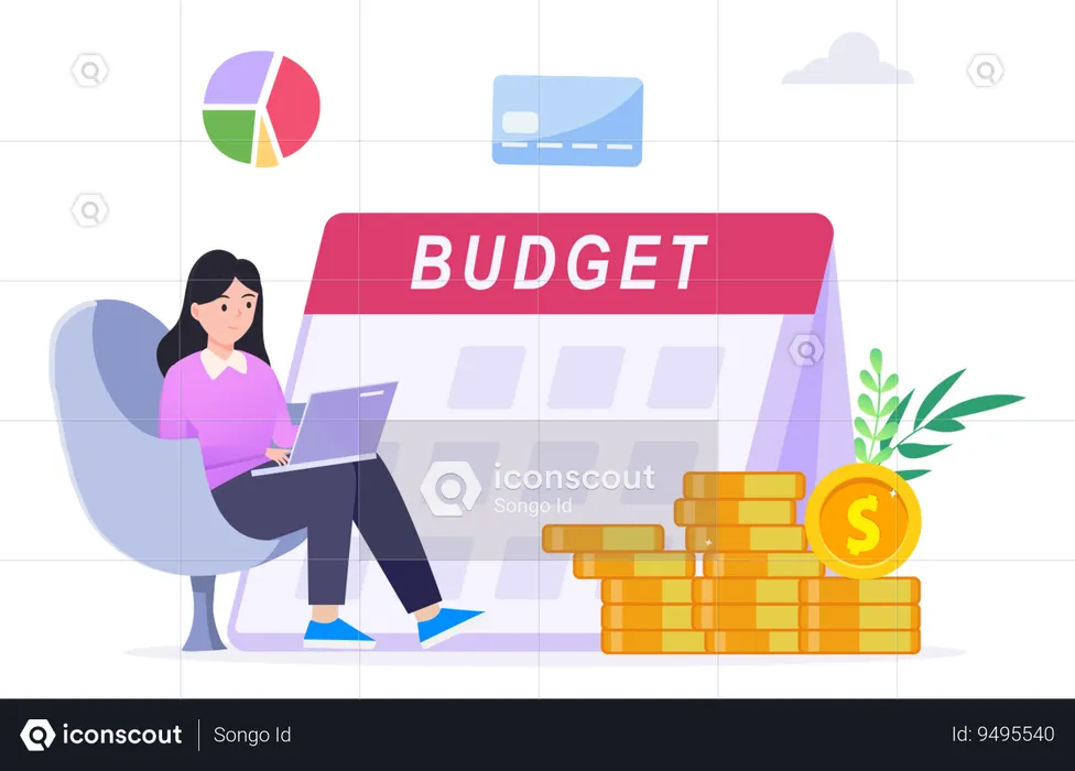 Budget Plan  Illustration