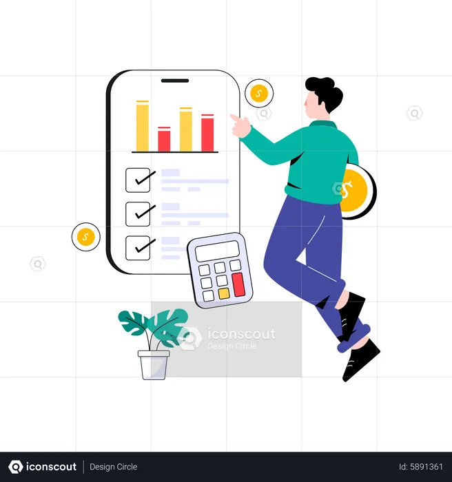 Budget Planning  Illustration