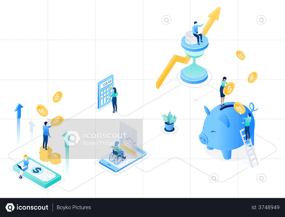 Budget Planning  Illustration