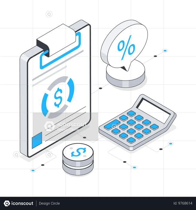 Budget Planning  Illustration