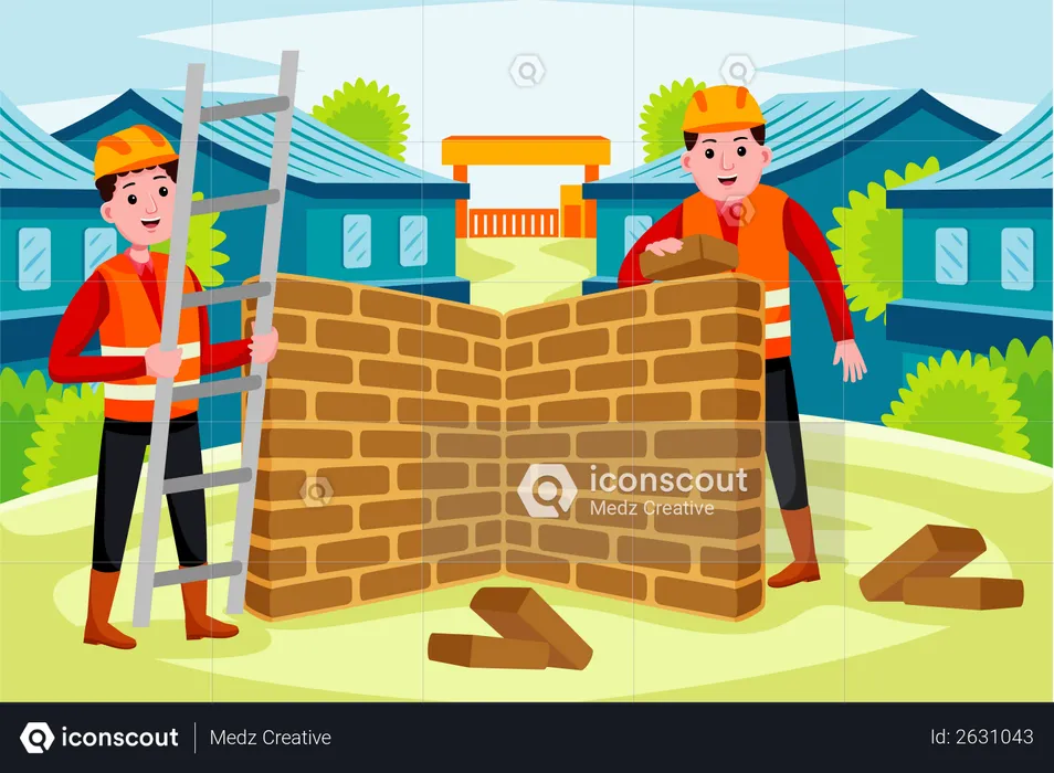 Builders Profession  Illustration