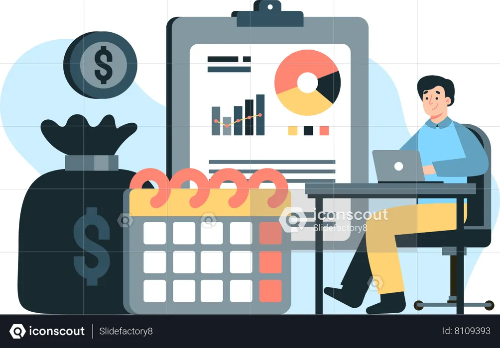 Business Accounting  Illustration